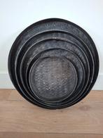 Dienbladen rond van DKW rotan Nieuw!, Ophalen of Verzenden, Nieuw, Rond, Hout