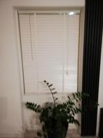 Houten jaloezie  50 mm  in  Goede staat, Huis en Inrichting, Stoffering | Gordijnen en Lamellen, Ophalen, 200 cm of meer, Wit