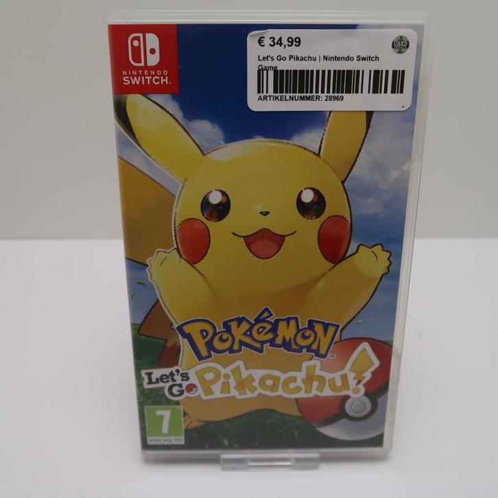 Let's Go Pikachu | Nintendo Switch Game, Spelcomputers en Games, Spelcomputers | Nintendo Switch, Zo goed als nieuw