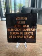 Tegel Vriendin - Beste Vriendin Cadeau, Ophalen of Verzenden, Zo goed als nieuw