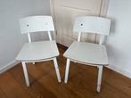 2 IKEA vingage stoelen, Ophalen of Verzenden, Gebruikt, Wit, Twee