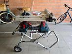 Bosch GTS 10 XC Zaagtafel + ondersteel + werktafel GTA 60 W, Doe-het-zelf en Verbouw, Ophalen, Cirkelzaag, 70 mm of meer, Zo goed als nieuw