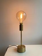 Gouden tafellamp incl. lichtbron, Minder dan 50 cm, Metaal, Zo goed als nieuw, Ophalen