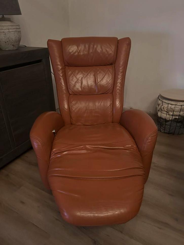 Himolla Relaxstoel in Nette Staat, Huis en Inrichting, Fauteuils, Gebruikt, Leer, 75 tot 100 cm, Ophalen
