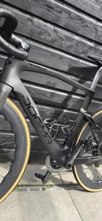 Matzwarte racefiets, maat 57, Gebruikt, Carbon, Overige maten, Meer dan 20 versnellingen