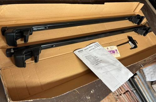 Originele Volvo dakdragers voor (rails) V40/V70, V90, XC90, Auto diversen, Dakdragers, Zo goed als nieuw, Ophalen of Verzenden