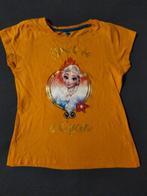 Oranje Koningsdag shirt Disney Frozen Elsa maat 128, Kinderen en Baby's, Ophalen of Verzenden, Gebruikt, Meisje, Shirt of Longsleeve
