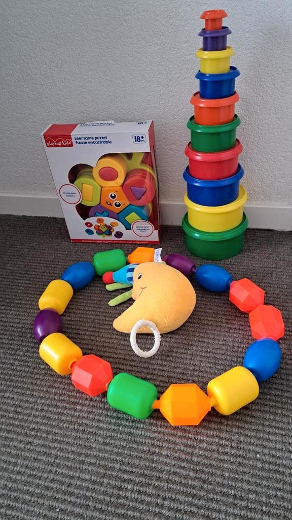 Peuterspeelgoed voor thuis, oppas, peuterspeelzaal., Kinderen en Baby's, Speelgoed | Babyspeelgoed, Zo goed als nieuw, Overige typen