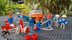 playmobil brandweerwagen - vintage -, Kinderen en Baby's, Speelgoed | Playmobil, Complete set, Gebruikt, Ophalen of Verzenden