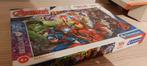 Marvel Avengers puzzel 104 stukjes 6+ oa. Thor Hulk Iron man, Meer dan 50 stukjes, Ophalen of Verzenden, Zo goed als nieuw