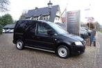 Volkswagen Caddy 1.9 TDI DSG TREKHAAK STORMSCHADE (bj 2007), Auto's, Bestelauto's, Automaat, Stof, Gebruikt, Zwart