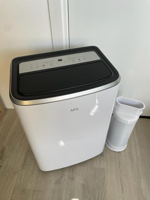 AEG mobiele airco (tot 40 m2), Witgoed en Apparatuur, Airco's, Zo goed als nieuw, Minder dan 60 m³, Koelen en Ontvochtigen, Afstandsbediening