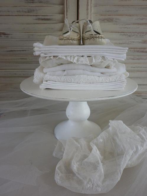 Blank houten cakestand, Huis en Inrichting, Woonaccessoires | Etagères, Nieuw, Ophalen of Verzenden