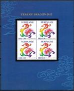 Suriname V1872/3 postfris Draken 2012, Ophalen of Verzenden, Postfris
