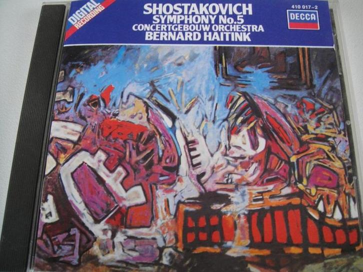 SHOSTAKOVICH Symphony no. 5 CD DECCA HAITINK, Cd's en Dvd's, Cd's | Klassiek, Gebruikt, Orkest of Ballet, Modernisme tot heden