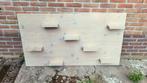 Houten wandbord, Huis en Inrichting, Woonaccessoires | Wanddecoraties, Ophalen, Zo goed als nieuw