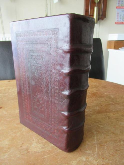 Oer 11092 16e eeuwse Biblia Sacra, Moerentorf Bijbel (1599), Antiek en Kunst, Antiek | Boeken en Bijbels, Ophalen