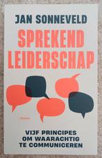 Sprekend leiderschap - Jan Sonneveld, Ophalen of Verzenden, Zo goed als nieuw, Management