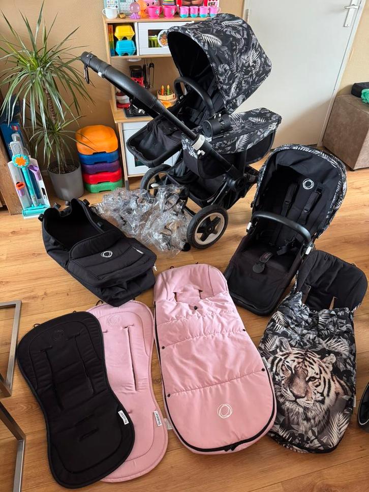 Bugaboo donkey duo 2, Kinderen en Baby's, Kinderwagens en Combinaties, Zo goed als nieuw, Bugaboo, Ophalen