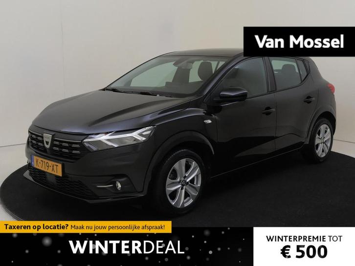 Dacia Sandero 1.0 TCe 100PK Bi-Fuel Comfort | Apple Carplay, Auto's, Dacia, Bedrijf, Te koop, Sandero, ABS, Achteruitrijcamera