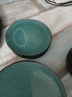 12-delig Servies - Groen ophalen, Huis en Inrichting, Keuken | Servies, Ophalen, Gebruikt, Keramiek, Overige stijlen