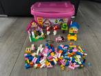 Lego 5560 grote roze blokkendoos, Ophalen of Verzenden, Zo goed als nieuw, Losse stenen, Lego
