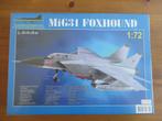 MiG-31 Foxhound (Kitech 1/72), Nieuw, Overige merken, Ophalen of Verzenden, Vliegtuig