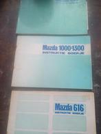 3x MAZDA Oldtimer instruktieboekjes met Dealerlijst NL, Ophalen of Verzenden