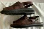 Bruine open schoenen, sandalen unisex; Sioux; maat 7, Bruin, Zo goed als nieuw, Sandalen of Muiltjes, Ophalen of Verzenden