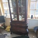 Antieke Buikkast met Glas, Ophalen of Verzenden