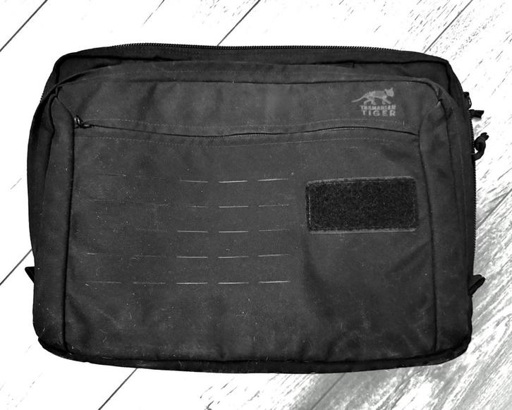 Tasmanian Tiger Document Bag MKII, Sieraden, Tassen en Uiterlijk, Tassen | Schoudertassen, Zo goed als nieuw, Overige merken, Zwart