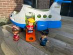 Fisher-Price Little People Vliegtuig, Speelset, Met geluid, Ophalen of Verzenden, Zo goed als nieuw