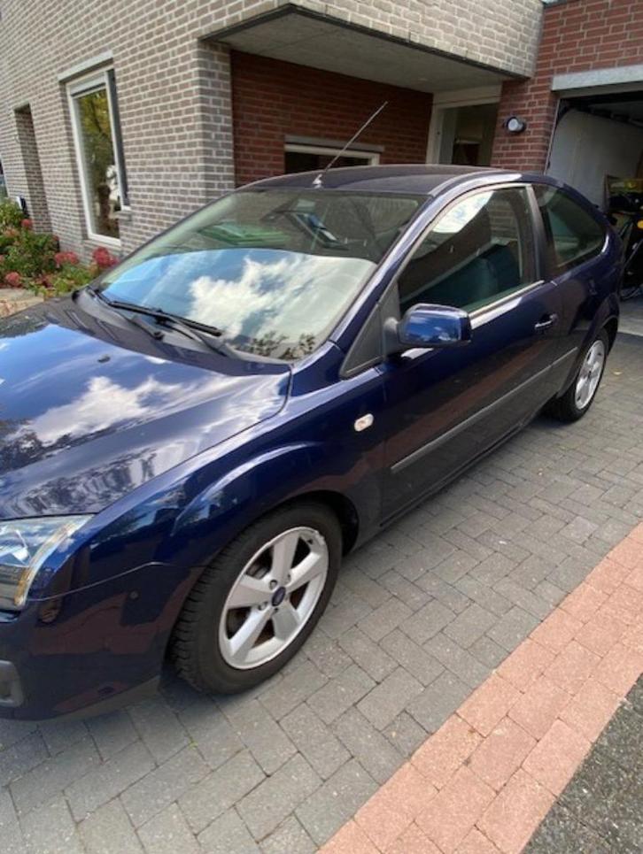 Ford Focus 1.6 74KW 3D 2006 Blauw, Auto's, Ford, Particulier, Focus, Benzine, B, Hatchback, Handgeschakeld, Origineel Nederlands