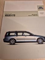 2004 Nederlands Volvo V70 Estate folder oa T5 250pk óók kleu, Ophalen of Verzenden, Zo goed als nieuw, Volvo