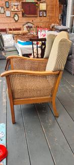 Vintage fauteuil, Ophalen, Gebruikt, Minder dan 75 cm, Vintage