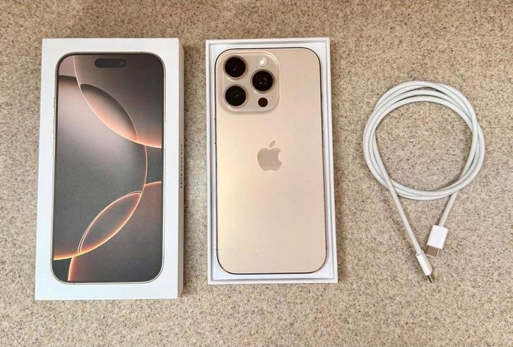 iPhone 16 PRO NIEUW, Telecommunicatie, Mobiele telefoons | Apple iPhone, Nieuw, 128 GB, Ophalen of Verzenden