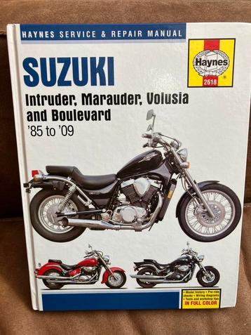 Suzuki Intruder Marauder Volusia and Boulevard onderhoudboek beschikbaar voor biedingen