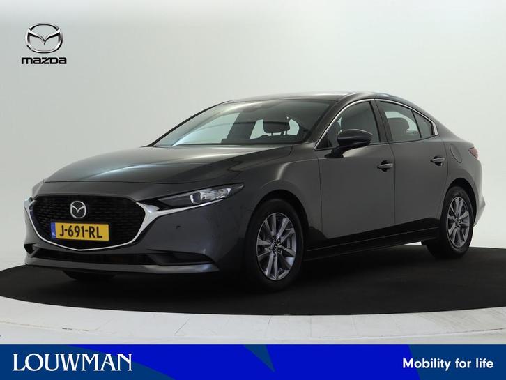 Mazda 3 2.0 e-SkyActiv-G M Hybrid 122 Comfort met Bose | Led, Auto's, Mazda, Bedrijf, Te koop, ABS, Achteruitrijcamera, Adaptive Cruise Control