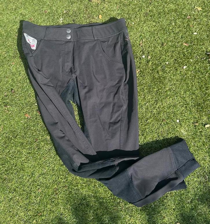 Esperado Miami FS rijbroek kunstlederen zit Navy maat 42, Dieren en Toebehoren, Paardrijkleding, Zo goed als nieuw, Onderkleding