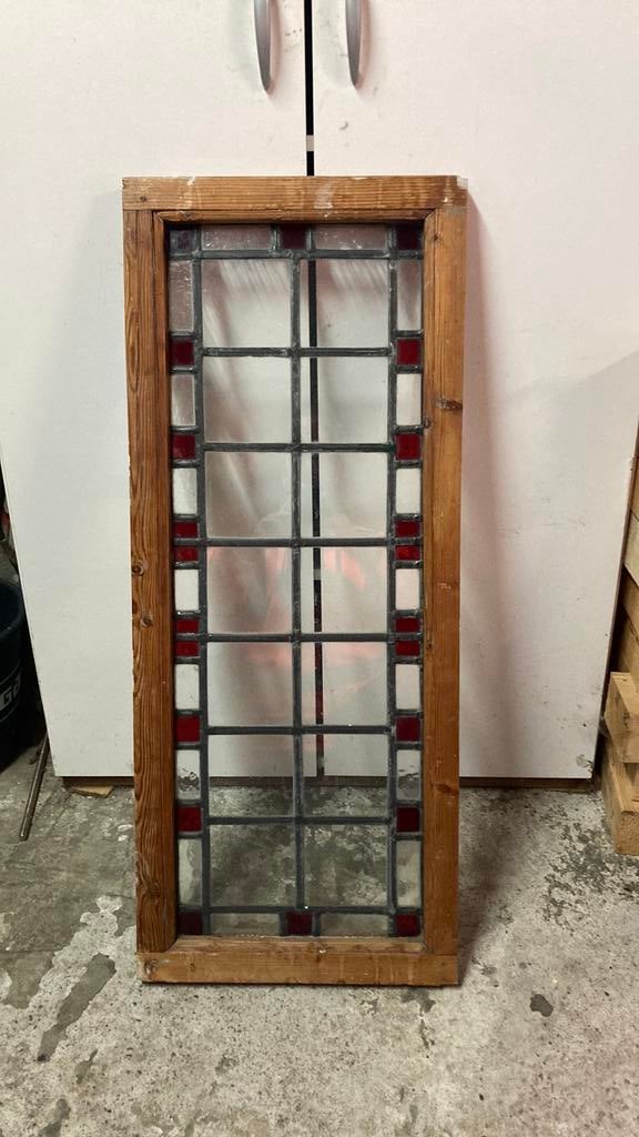 Glas in lood raam., Ophalen