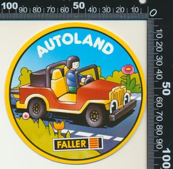 Sticker: Faller - Autoland beschikbaar voor biedingen