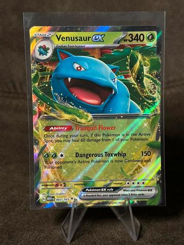 Venusaur Ex #3 003/165 (Pokemon Scarlet & Violet 151) beschikbaar voor biedingen