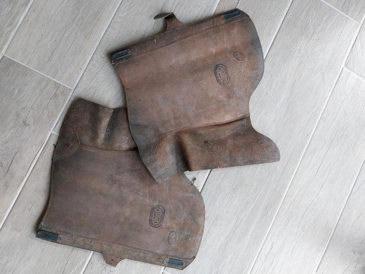 Franse beenkappen wo1 1918, Verzamelen, Militaria | Algemeen, Landmacht, Nederland, Ophalen of Verzenden