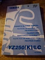 Yamaha YZ250(K)/LC Service Manual 1998, Motoren, Handleidingen en Instructieboekjes, Ophalen of Verzenden, Yamaha
