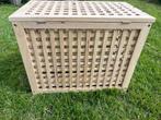 houten wasmand, Huis en Inrichting, Ophalen, Gebruikt, Overige kleuren, Overige typen