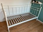 IKEA Tromsnes bed - Wit Metaal - Vintage Retro, Huis en Inrichting, Ophalen, 90 cm, Eenpersoons, Wit