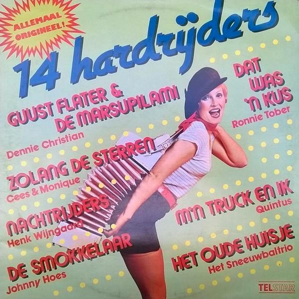 14 Hardrijders LP - Diverse Artiesten, Cd's en Dvd's, Vinyl | Nederlandstalig, Gebruikt, 12 inch, Ophalen of Verzenden