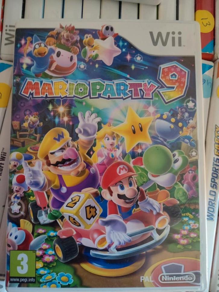 Mario Party 9 - Wii, Spelcomputers en Games, Games | Nintendo Wii, Zo goed als nieuw, Avontuur en Actie, 3 spelers of meer, Vanaf 3 jaar