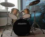 Phoenix Drumbasics Drumstel - Goud/Zilver - Incl. Stokjes, Ophalen, Gebruikt, Overige merken