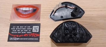 scarecrow retractable vampiertanden halloween beschikbaar voor biedingen